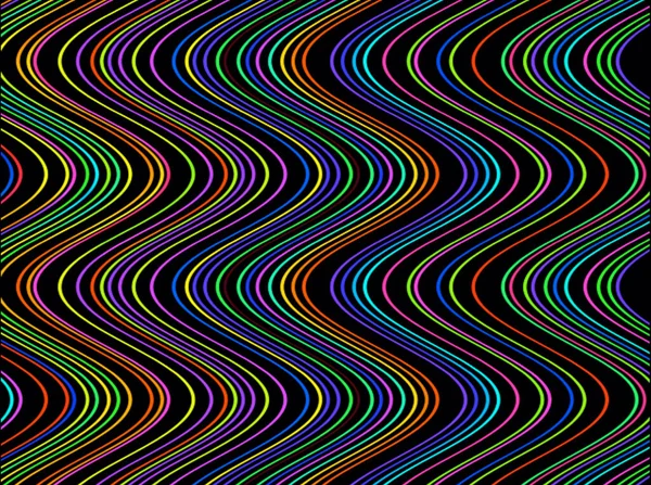 Abstract Background Decorative Gradient Multicolored Fluorescent Geometric Dynamic Illustration Modern — ストック写真