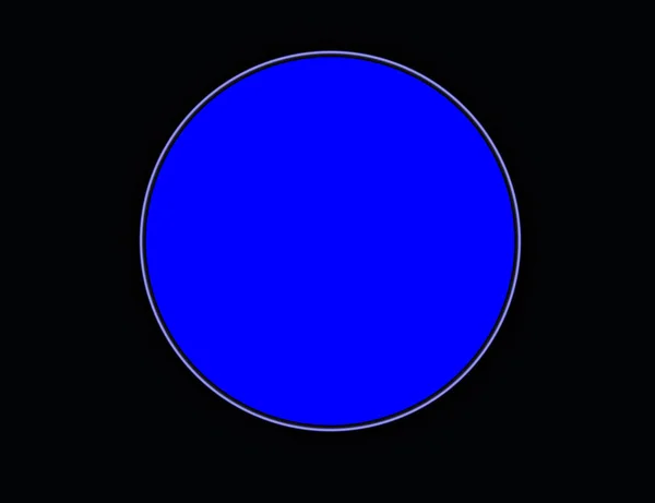 Abstrait Dynamique Géométrique Bleu Noir Matrice Horizontale Cercle Fond Moderne — Photo