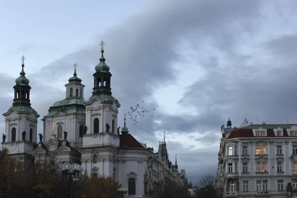St. Nicholas Church at the Old Town Square — Stock Photo, Image
