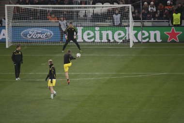 Isınma kadar borussia oyuncu