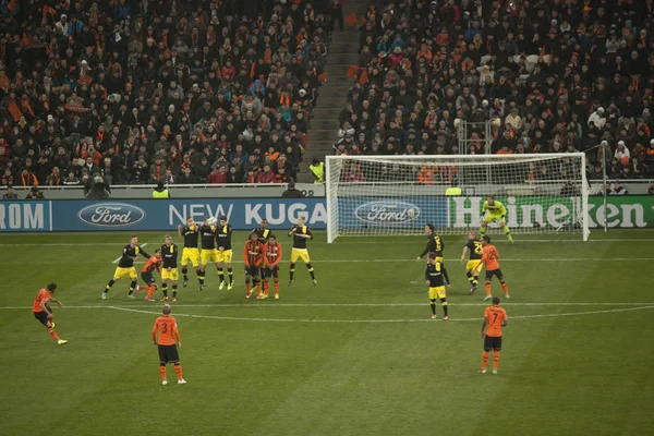 Dario Srna marcou um gol — Fotografia de Stock