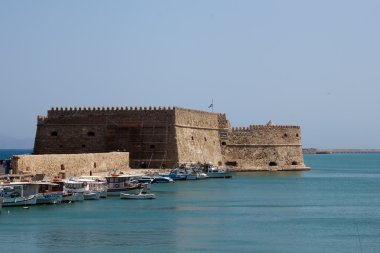 Venedik Kalesi koules. Heraklion, Yunanistan