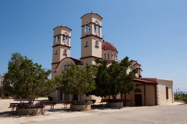 City Church di Georgioupolis, Kreta, Yunani — Stok Foto