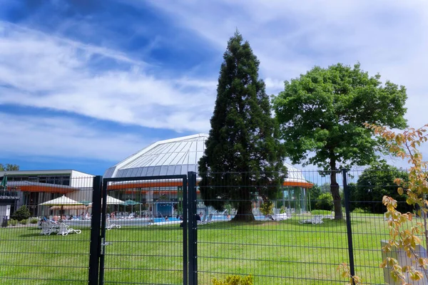 Aulendorf Alemanha Maio 2022 Piscina Térmica Hotel Aulendorf — Fotografia de Stock