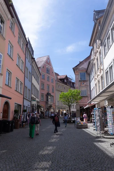 Lindau Bavaria Germany May 2022 Streets Old Town Island Lindau — Stock Photo, Image