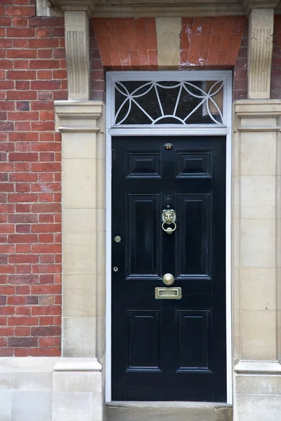 Black Door — Stock Photo, Image