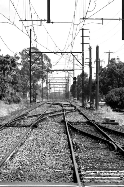 Železniční tratě — Stock fotografie