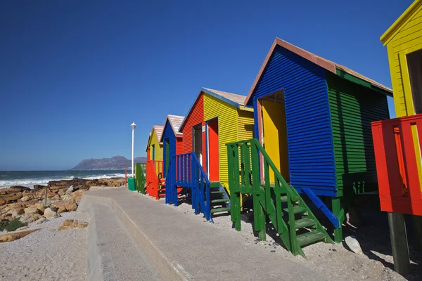 Strandhütten — Stockfoto