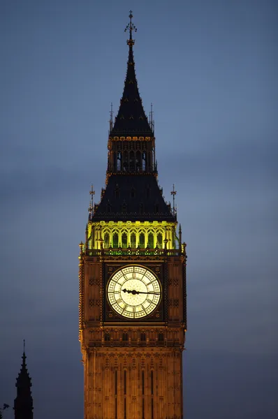 Big ben och westminster på natten — Stockfoto