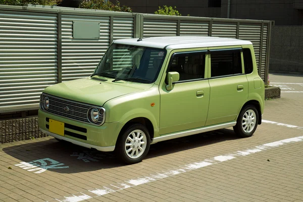 Green car — Stock Photo, Image