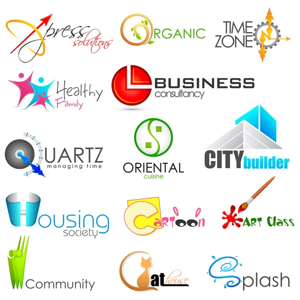 Business logo design Stock Vectors, Royalty Free Business logo design ...