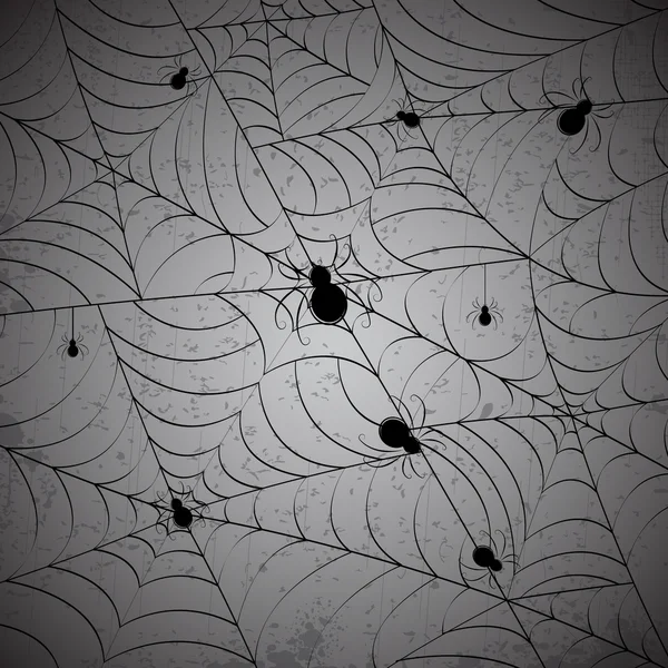 Spinnennetz — Stockvektor