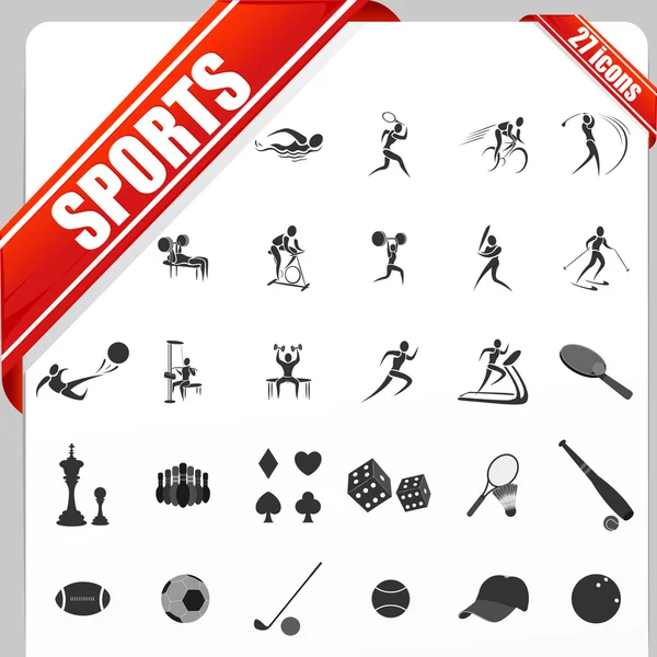 Icône de sport — Image vectorielle