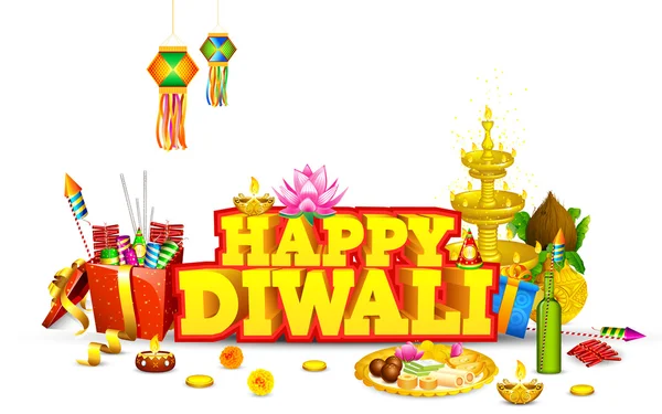 Diwali Background — Stock Vector