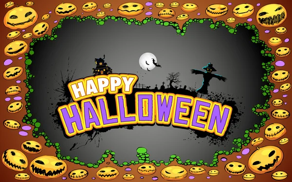 Doodle Halloween — Image vectorielle