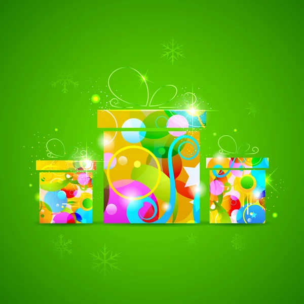 Colorful Gift — Stock Vector