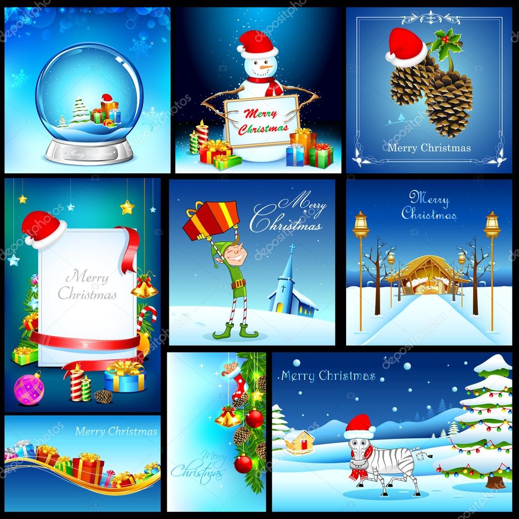 Christmas Background Template Stock Vector Image by ©vectomart 17387893