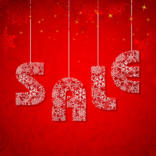 Christmas Sale — Stock Vector