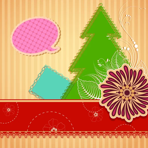 Chritsmas Scrapbook — Stockvector