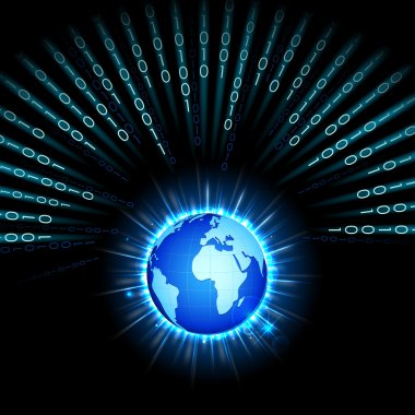 ikili arka planda parlayan toprak