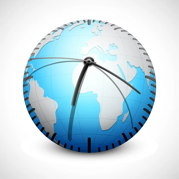 World Clock — Stock Vector