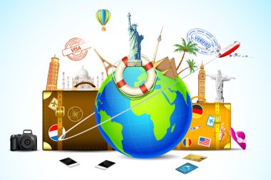 Travelling Background clipart