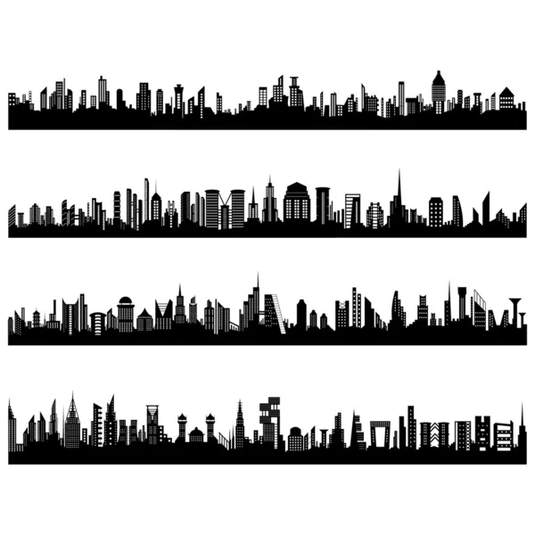 Set of Cityscape — Stock Vector