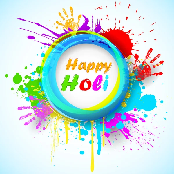 Holi Background — Stock Vector