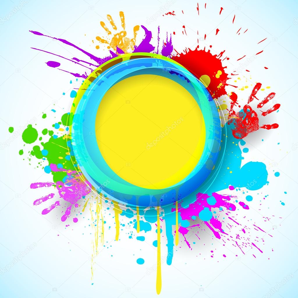 Holi Background Stock Vector Image by ©vectomart #22164995