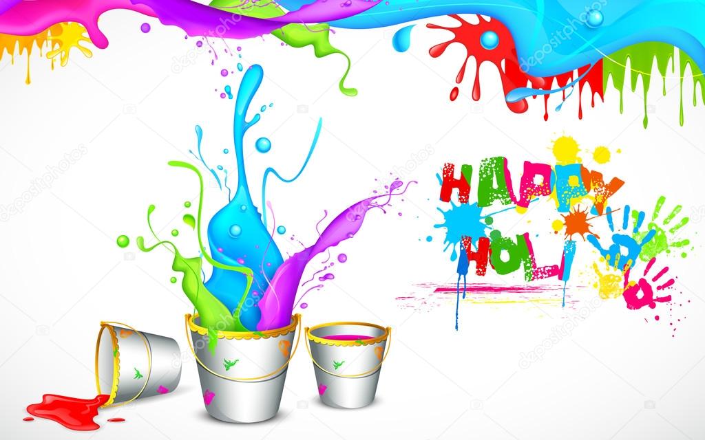 Happy Holi Holi Background Full Hd 1600x1000 Wallpaper teahubio