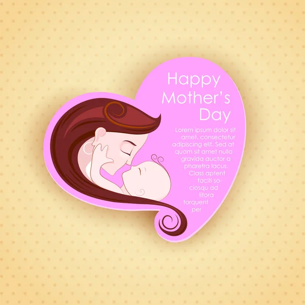 Happy Mother's Day — Stock Vector