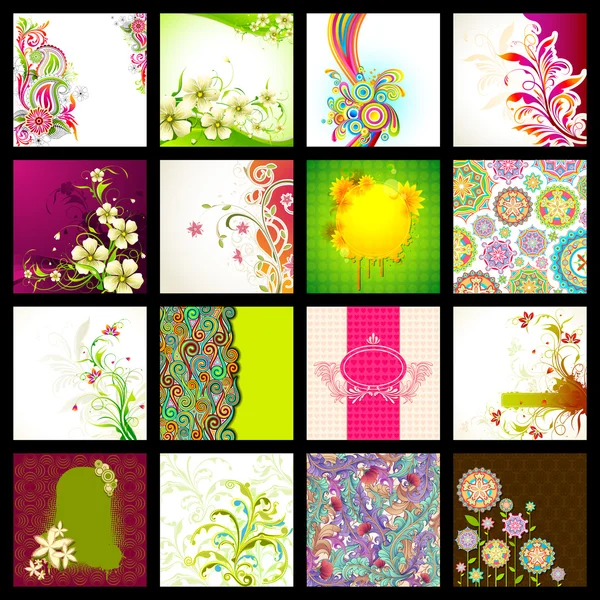 Vector Background Collection — Stock Vector