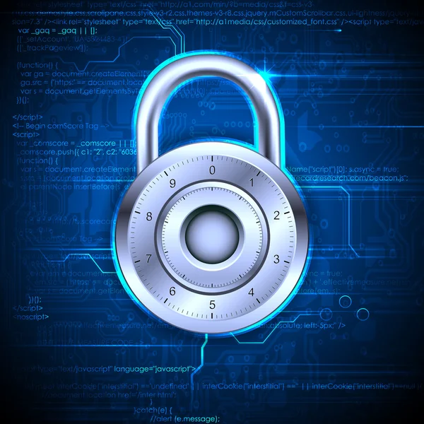 データのセキュリティ — ストックベクタ