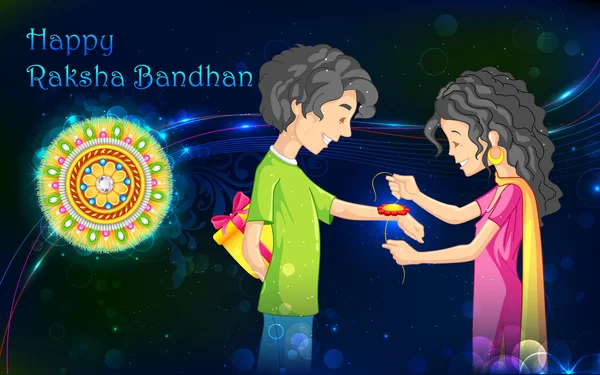 Raksha Bandhan — Stock Vector