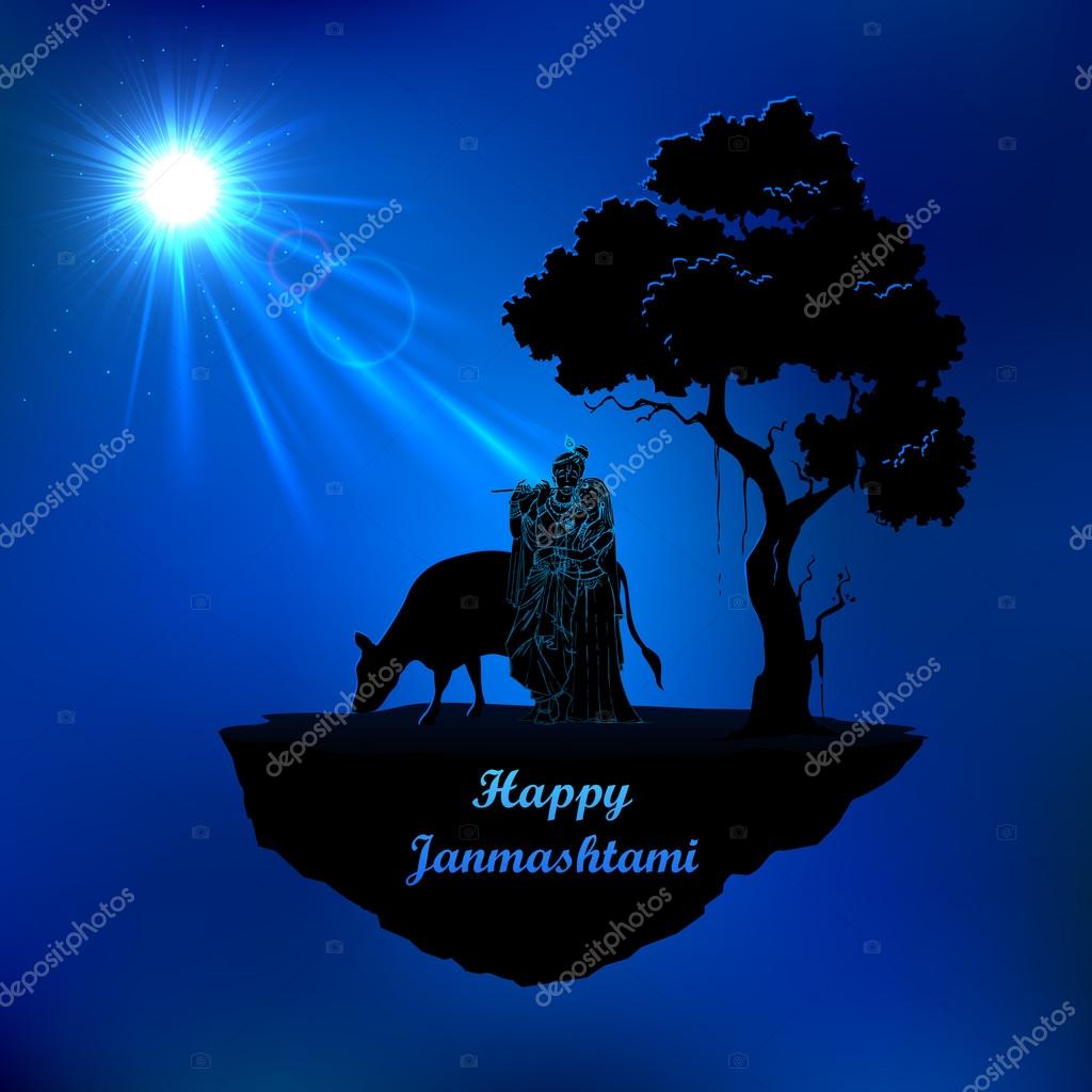 Radha and Krishna in Janmasthami night Stock Vector Image by ©vectomart #29519495 Radha and Krishna in Janmasthami night Stock Vector Image by ©vectomart #29519495