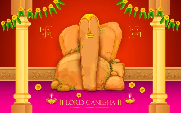 Lorde Ganesha — Vetor de Stock