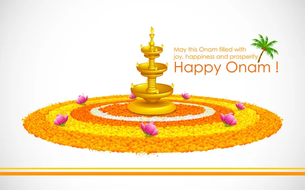 Happy Onam — Stock Vector