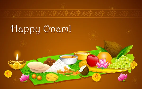 Fête de l'Onam — Image vectorielle
