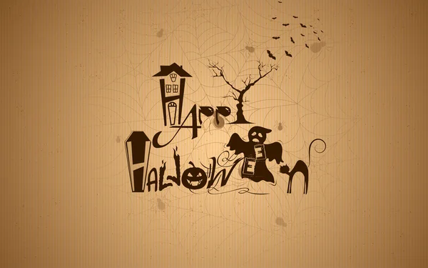 Halloween fond — Image vectorielle