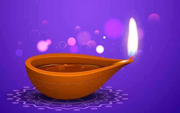 Diwali tatil arka plan — Stok Vektör