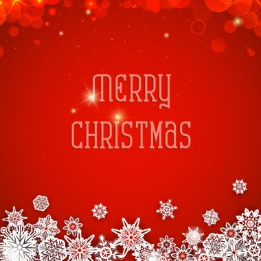 kar taneleri Noel arka plan