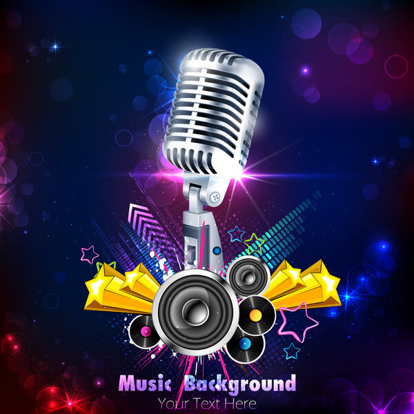 Винтажный микрофон