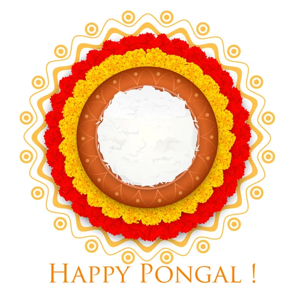 Happy Pongal — Stock Vector