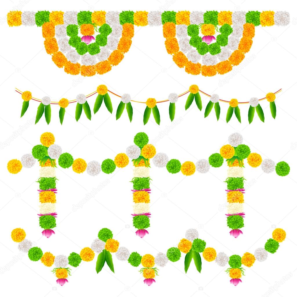 india-tricolor-flower-decoration-stock-vector-image-by-vectomart-38487405