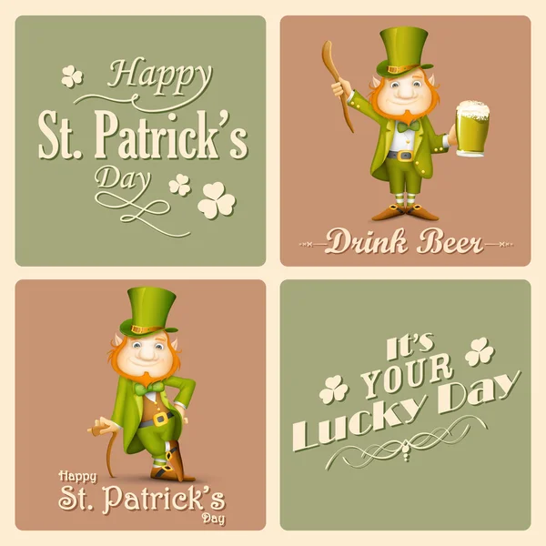 Saint Patricks Day Background — Stock Vector