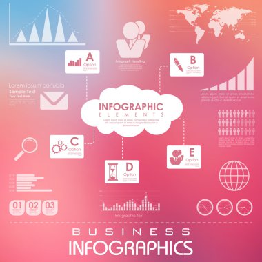 iş infographics grafik