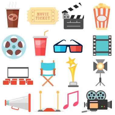 Film ve Film Icon set