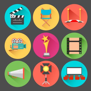 Film ve Film Icon set
