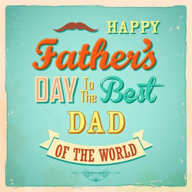 Babalar günün kutlu olsun.