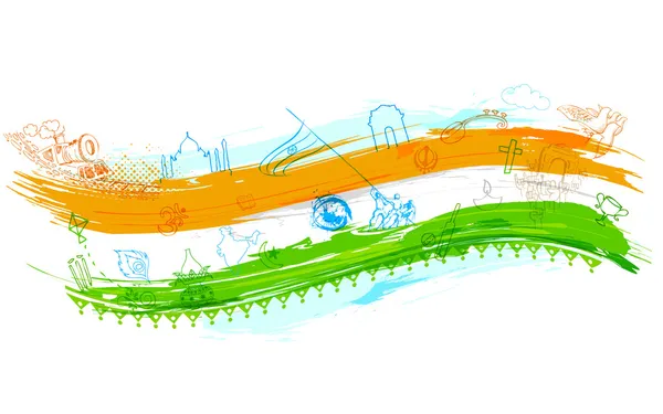 Free Vector  India republic day background